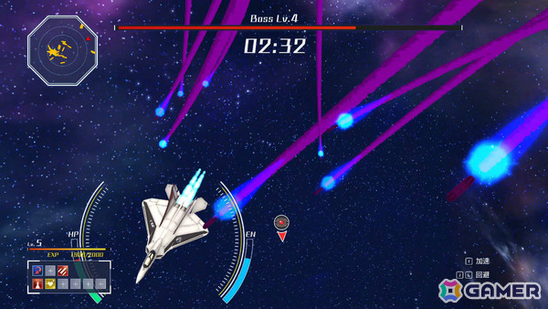 無数のミサイルをかわし続ける3D戦闘機サバイバルローグライク「WARHEAD CIRCUS」が506円（税込）となるセールが開催！の画像