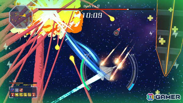 無数のミサイルをかわし続ける3D戦闘機サバイバルローグライク「WARHEAD CIRCUS」が506円（税込）となるセールが開催！の画像