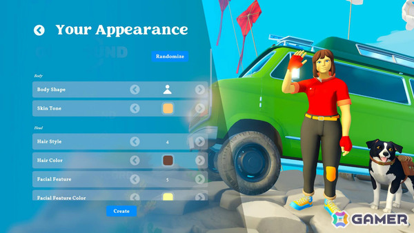 最大4人で遊べるスローライフ・キャンピングカーADV「アウトバウンド」のリリース日が4月23日に決定！の画像