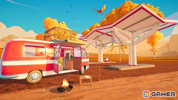 最大4人で遊べるスローライフ・キャンピングカーADV「アウトバウンド」のリリース日が4月23日に決定！の画像