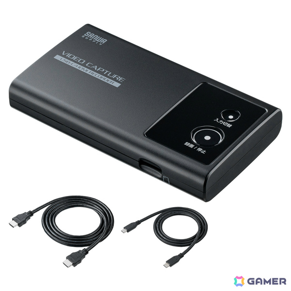 PC不要のビデオキャプチャー「400-MEDI054」が発売！USB-C映像入力のフルHD/60fps録画を充電しながらmicroSDカードへ直接保存可能の画像12