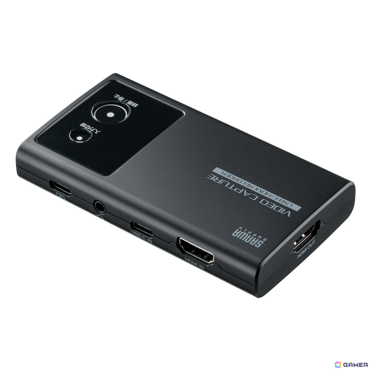 PC不要のビデオキャプチャー「400-MEDI054」が発売！USB-C映像入力のフルHD/60fps録画を充電しながらmicroSDカードへ直接保存可能の画像3