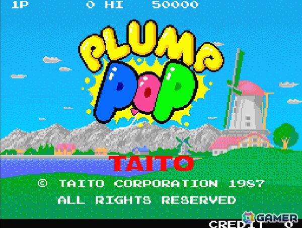 動物の親子がトランポリンで敵を倒すアクションゲーム「プランプポップ」がアーケードアーカイブス/アーケードアーカイブス2として3月5日に配信!の画像