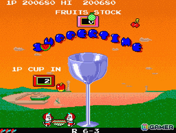 動物の親子がトランポリンで敵を倒すアクションゲーム「プランプポップ」がアーケードアーカイブス/アーケードアーカイブス2として3月5日に配信!の画像