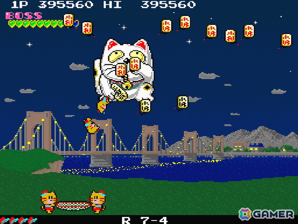 動物の親子がトランポリンで敵を倒すアクションゲーム「プランプポップ」がアーケードアーカイブス/アーケードアーカイブス2として3月5日に配信!の画像