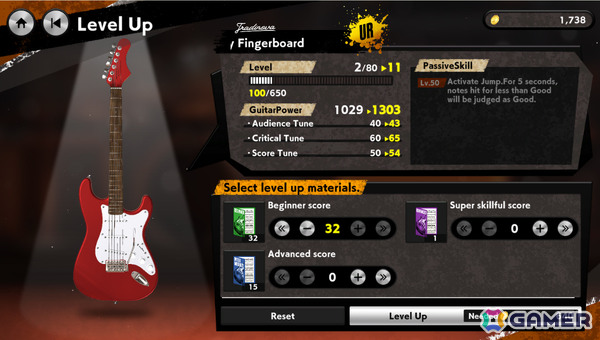 エレキギター特化の対戦型音楽ゲーム「Heavenly Guitars」iOS/Android版が配信！収録楽曲はすべてギターを主役に据えた専用サウンドで構成の画像3