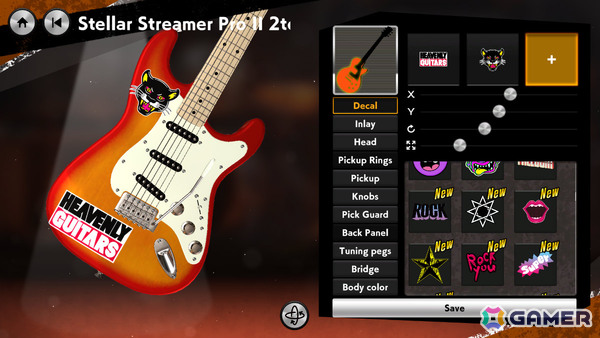 エレキギター特化の対戦型音楽ゲーム「Heavenly Guitars」iOS/Android版が配信！収録楽曲はすべてギターを主役に据えた専用サウンドで構成の画像4
