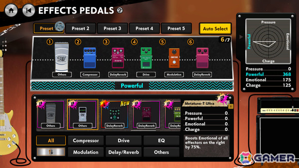 エレキギター特化の対戦型音楽ゲーム「Heavenly Guitars」iOS/Android版が配信！収録楽曲はすべてギターを主役に据えた専用サウンドで構成の画像5