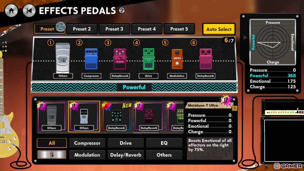 エレキギター特化の対戦型音楽ゲーム「Heavenly Guitars」iOS/Android版が配信！収録楽曲はすべてギターを主役に据えた専用サウンドで構成の画像