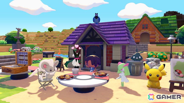 のんびり街作りゲーム「ぽこ あ ポケモン」が発売！3月10日からは最初のゲーム内イベント「ハネッコのわたげあつめ」も開催の画像