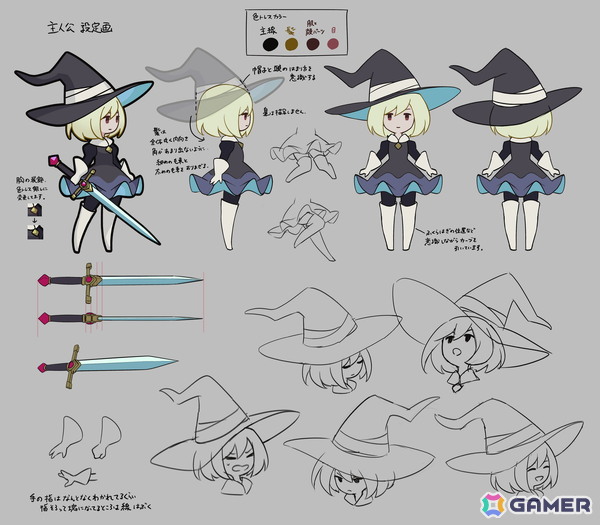 呪われた帽子と共に進むメトロイドヴァニア×ローグライト「Never Grave: The Witch and The Curse」が発売！の画像3
