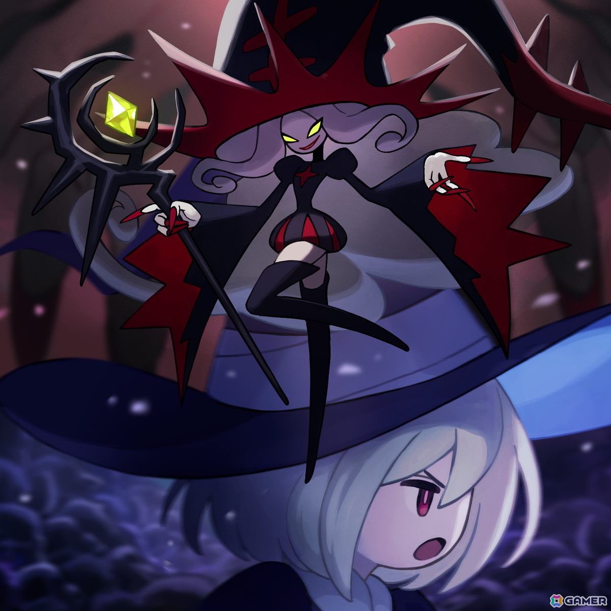 呪われた帽子と共に進むメトロイドヴァニア×ローグライト「Never Grave: The Witch and The Curse」が発売!の画像