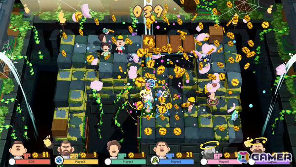 おじさんだらけの対戦パーティアクション「BLOKES on BLOCKS!」が配信！最大6人で楽しめる混乱必至の“落とし合い”バトルの画像7