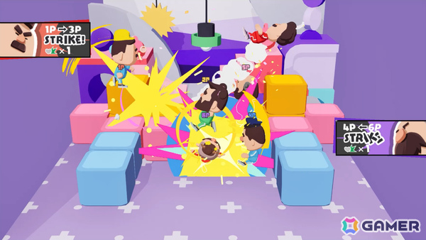 おじさんだらけの対戦パーティアクション「BLOKES on BLOCKS!」が配信！最大6人で楽しめる混乱必至の“落とし合い”バトルの画像8