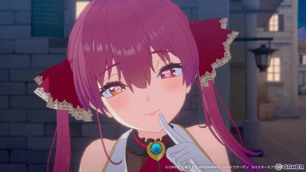 「陰の実力者になりたくて！マスターオブガーデン」にホロライブの宝鐘マリンさんが登場！ボイスはすべて完全新録の画像