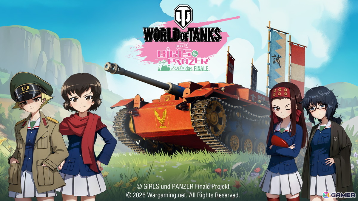 「World of Tanks」アニメ「ガールズ&パンツァー」とのコラボでカバさんチームが参戦!「StuG III Ausf. F Kabasan」には2種類の3Dスタイルも実装の画像