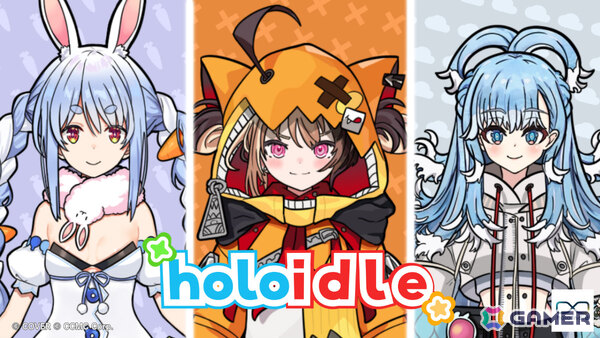 クリッカーゲーム「Holoidle」兎田ぺこらさん、こぼ・かなえるさん、ジジ・ムリンさんを追加するDLCが配信！の画像1