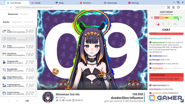 クリッカーゲーム「Holoidle」兎田ぺこらさん、こぼ・かなえるさん、ジジ・ムリンさんを追加するDLCが配信！の画像7