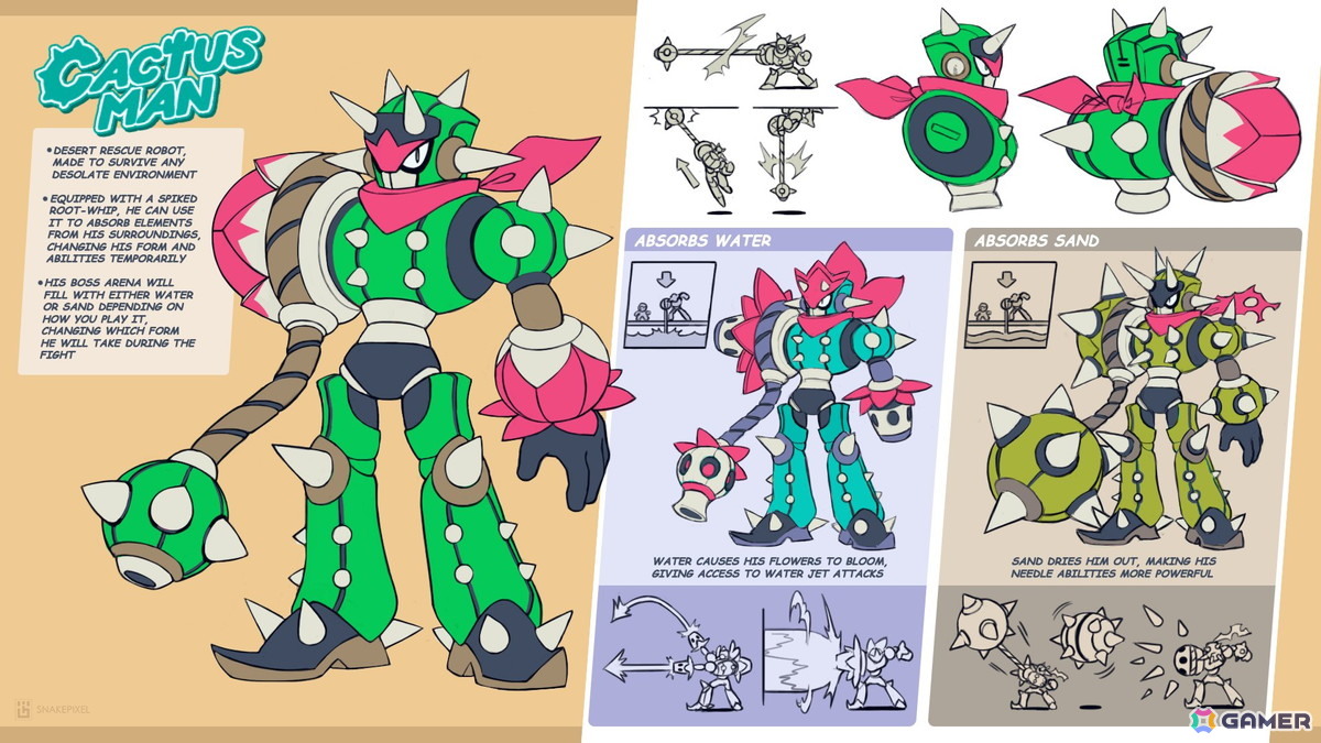 「ロックマン: デュアル オーバーライド」ボスキャラクターデザインコンテストの優秀賞6作品が発表！開発スタッフによるコメントも公開の画像