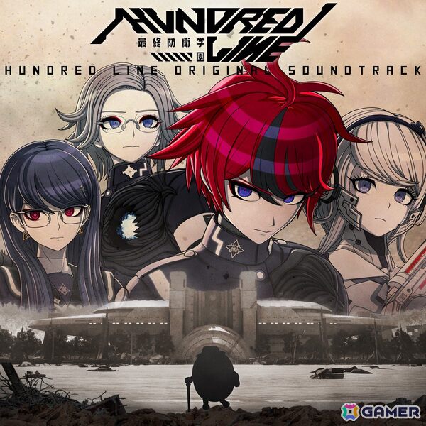 「HUNDRED LINE -最終防衛学園- Original Soundtrack Director's Edition」初回限定版特典の小松崎類氏による描き下ろし三方背ケースデザインが公開！の画像3