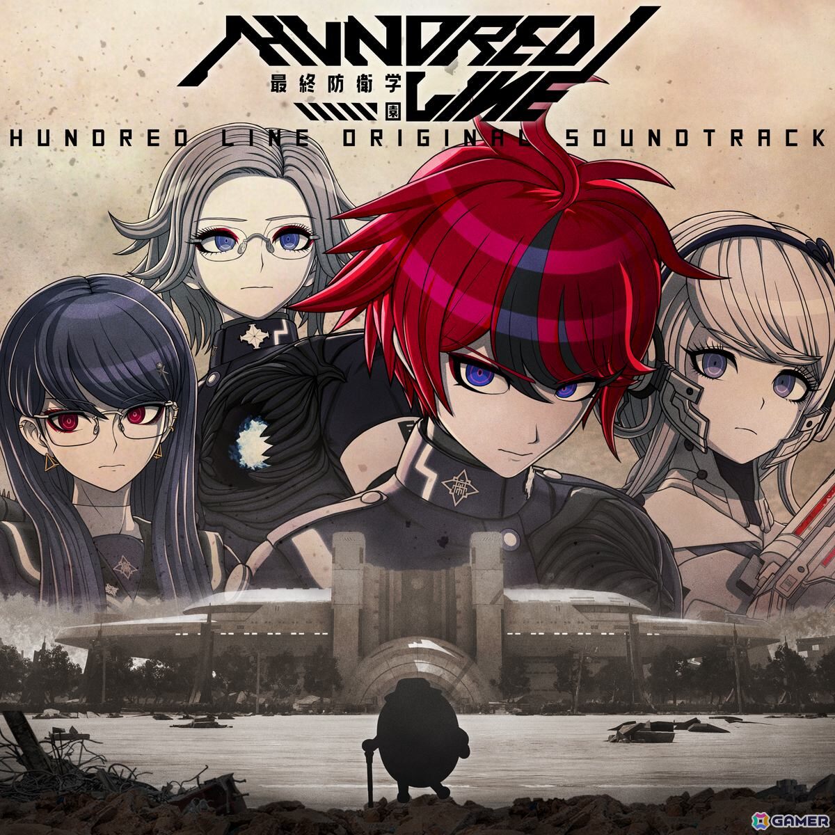 「HUNDRED LINE -最終防衛学園- Original Soundtrack Director's Edition」初回限定版特典の小松崎類氏による描き下ろし三方背ケースデザインが公開！の画像