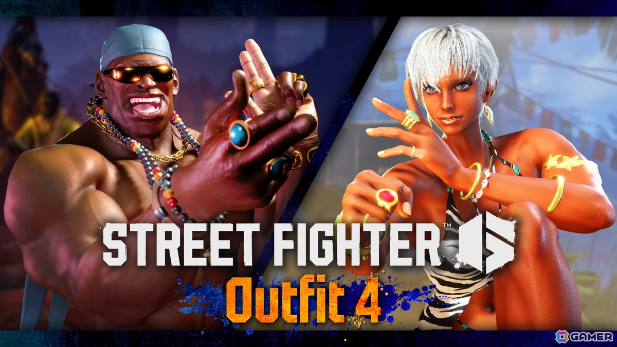 「スト6」ディージェイとエレナの水着衣装が3月17日に配信！「JAM Project」とのコラボ楽曲もの画像