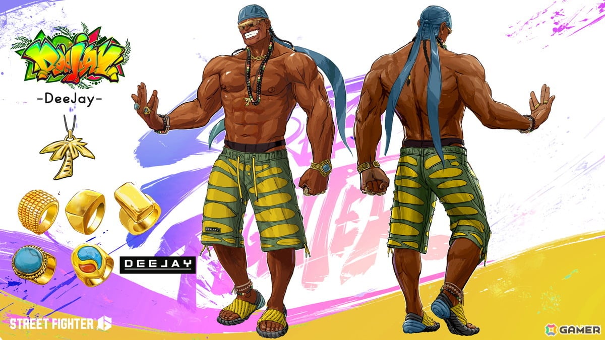 「スト6」ディージェイとエレナの水着衣装が3月17日に配信！「JAM Project」とのコラボ楽曲もの画像