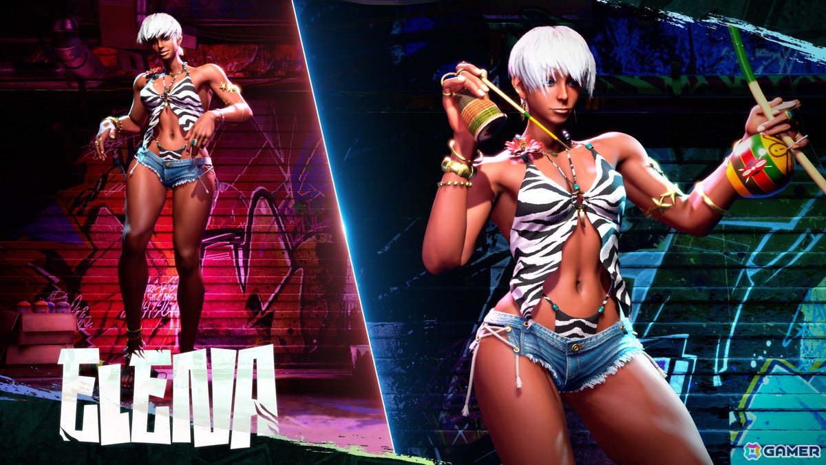 「スト6」ディージェイとエレナの水着衣装が3月17日に配信！「JAM Project」とのコラボ楽曲もの画像