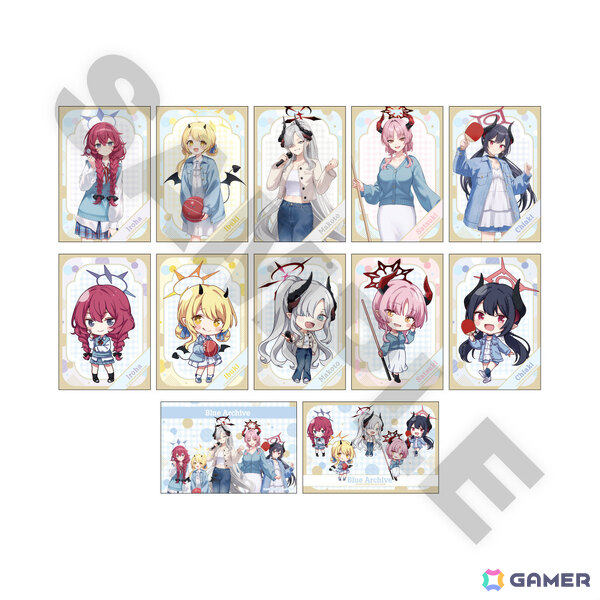 「ブルアカ」×ROUND1のコラボキャンペーンが開催！万魔殿の新規描き起こしグッズが多数登場の画像11