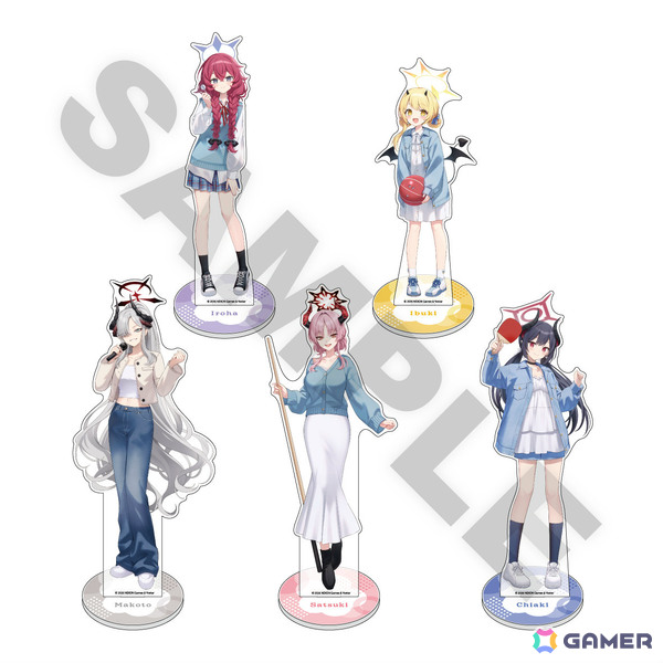 「ブルアカ」×ROUND1のコラボキャンペーンが開催！万魔殿の新規描き起こしグッズが多数登場の画像3