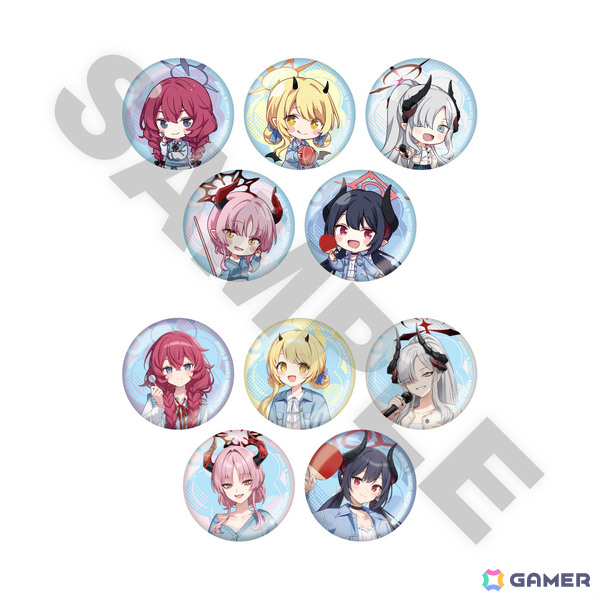 「ブルアカ」×ROUND1のコラボキャンペーンが開催！万魔殿の新規描き起こしグッズが多数登場の画像6