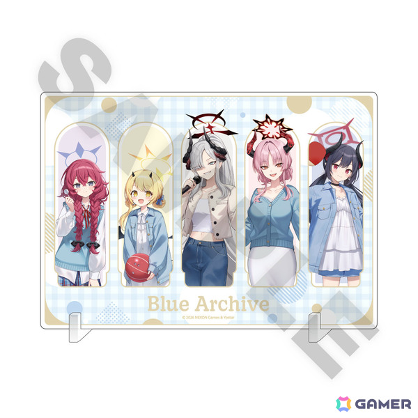 「ブルアカ」×ROUND1のコラボキャンペーンが開催！万魔殿の新規描き起こしグッズが多数登場の画像7