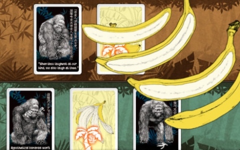 一人用ゴリラ増やしカードゲーム「ゴリティア」デジタル版が3月19日にリリース！バナナを管理しながらジャングルをゴリラでいっぱいにしよう