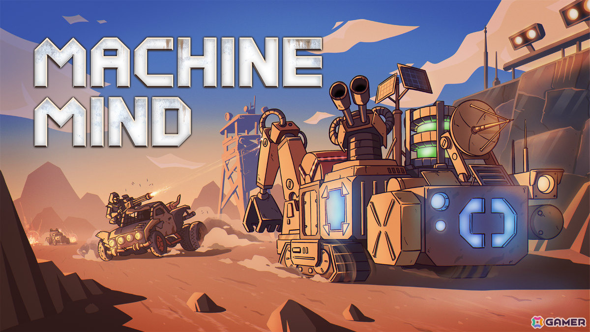 終末サバイバルアクションRTS「Machine Mind」がリリース――人格を搭載した探査車となり素材を集めて基地を建設せよの画像
