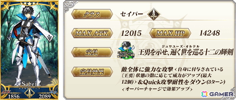 「★5（SSR）シャルルマーニュ」