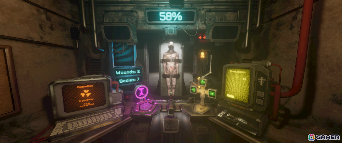 ディストピア世界で人類最後の希望である天使に“手術”を施すホラーゲーム「Angel Engine」がリリースの画像