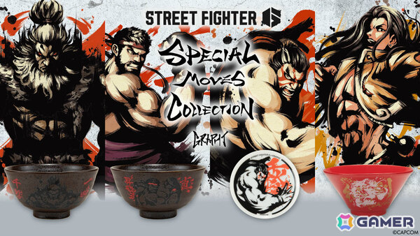 「スト6」リュウたちの必殺技に着目した「Special Moves Collection」が東京ソラマチのポップアップストアやGRAPHT ECに登場！の画像2