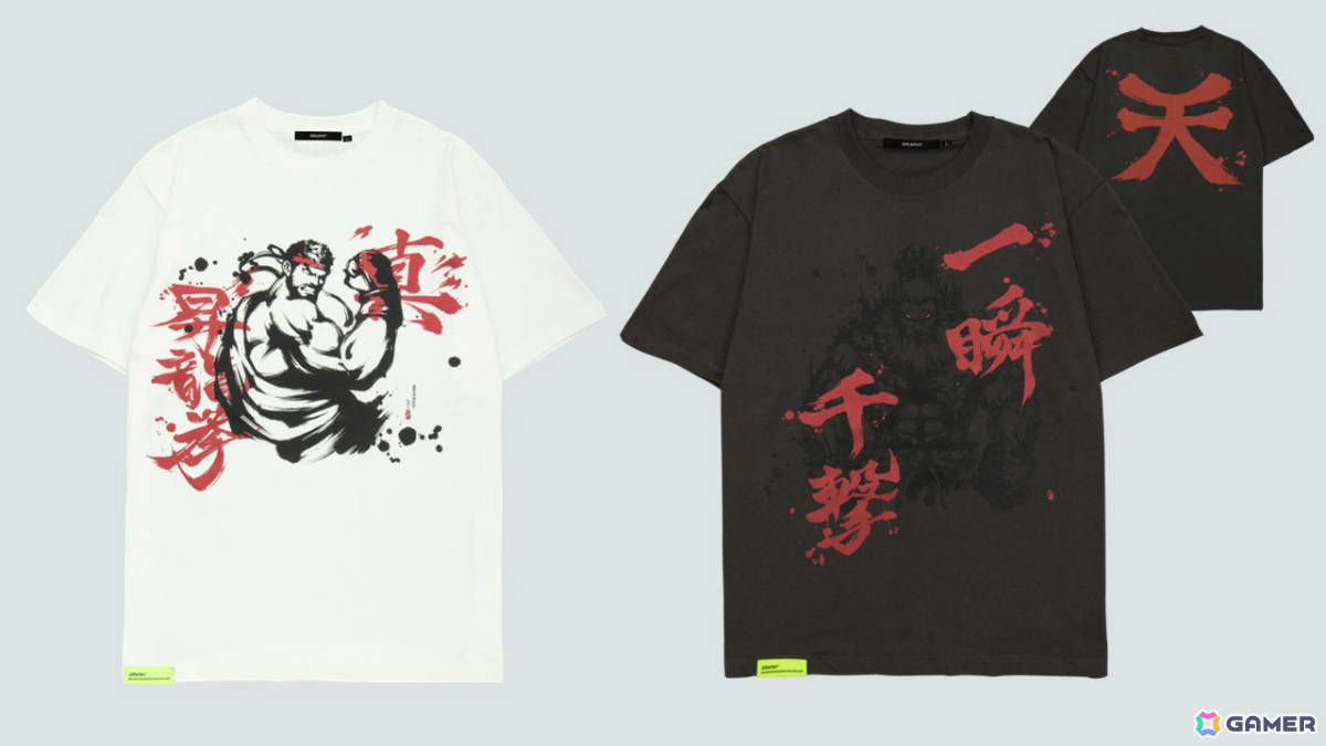 Tシャツ リュウ/豪鬼