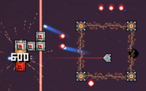 全方位から迫り来る敵を迎え撃つ2Dシューティング「AREA WARS」がリリース！連鎖爆発による爽快なスコアアタックを楽しもう