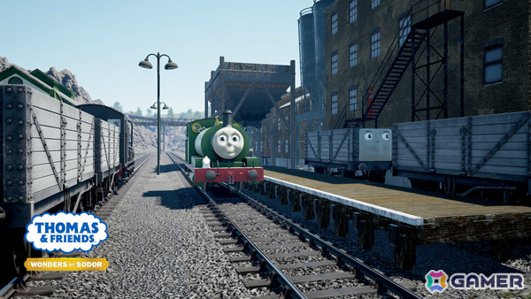 きかんしゃADV「きかんしゃトーマス：ソドー島の不思議」の発売日が3月17日に決定！ジェームスを操作できるデラックス版も同時発売の画像