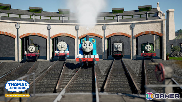 きかんしゃADV「きかんしゃトーマス：ソドー島の不思議」の発売日が3月17日に決定！ジェームスを操作できるデラックス版も同時発売の画像