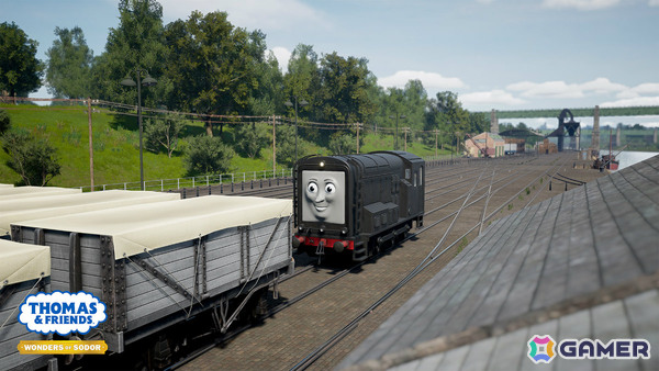 きかんしゃADV「きかんしゃトーマス：ソドー島の不思議」の発売日が3月17日に決定！ジェームスを操作できるデラックス版も同時発売の画像