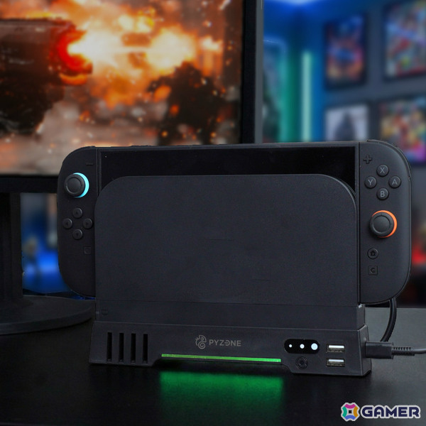 Switch 2ドックの排熱対策アイテム「SW2ドックも冷やすッチ」が発売！本体の空気循環をサポート、ゲームカードも8枚収納できるの画像1