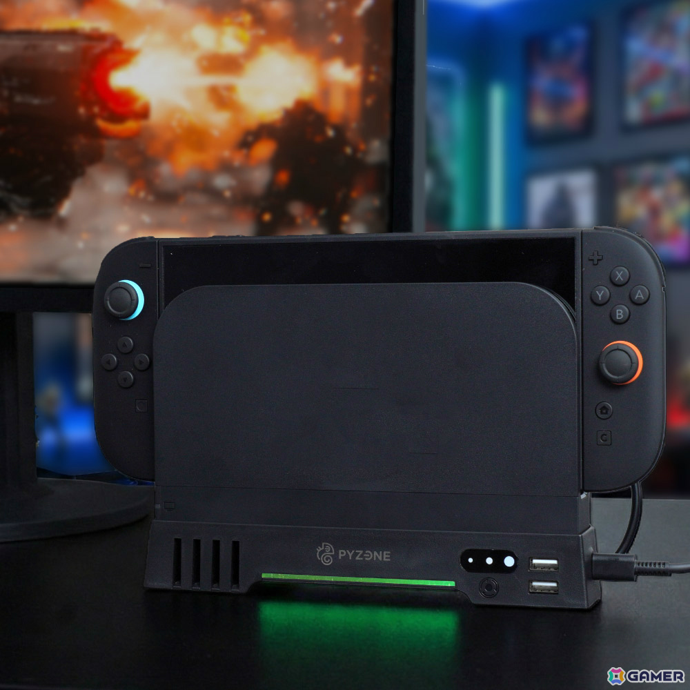 Switch 2ドックの排熱対策アイテム「SW2ドックも冷やすッチ」が発売！本体の空気循環をサポート、ゲームカードも8枚収納できるの画像