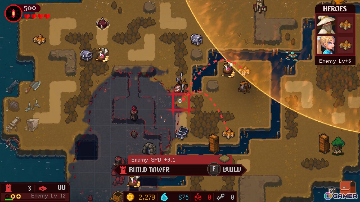 塔を登ってくる敵を罠とアクションで迎え撃つローグライト・ディフェンスゲーム「魔王の塔」Steamプレイテストが開催！の画像3