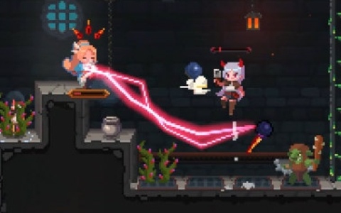 塔を登ってくる敵を罠とアクションで迎え撃つローグライト・ディフェンスゲーム「魔王の塔」Steamプレイテストが開催！