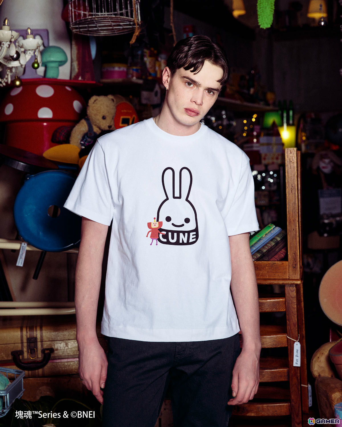 ファッションブランド・CUNEと「もじぴったん」のコラボアイテムが発売！もじくんだらけのパーカーなどがラインナップの画像12