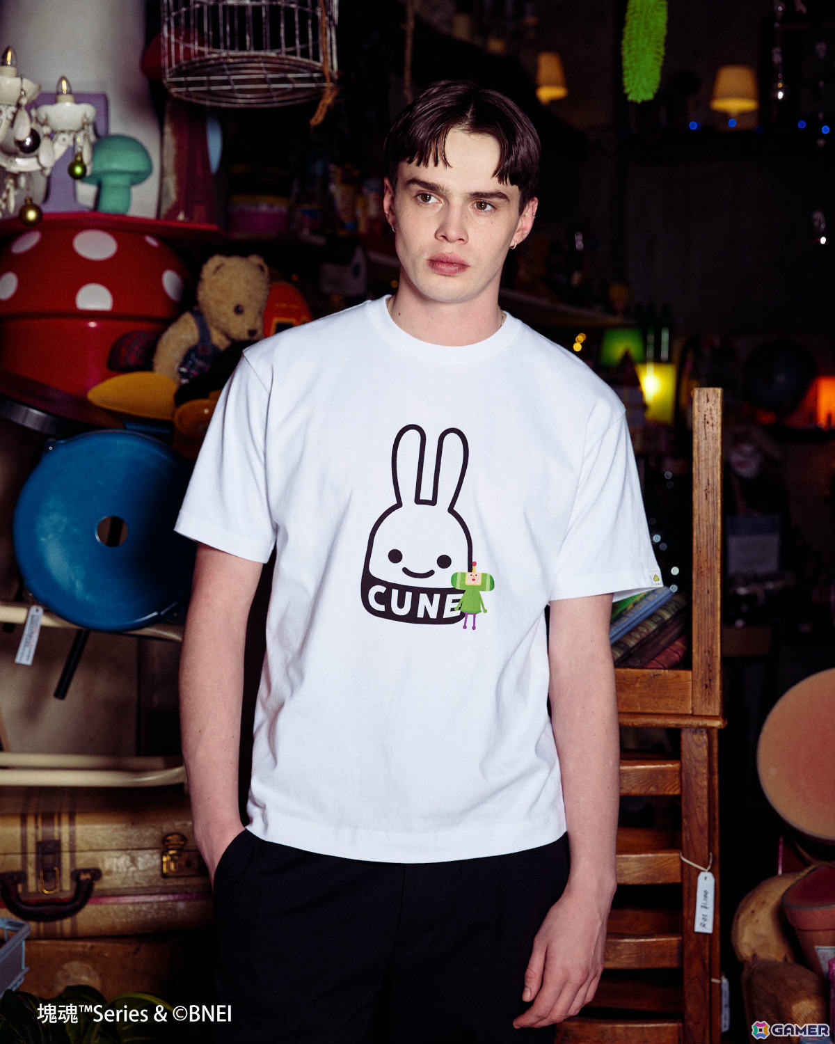 ファッションブランド・CUNEと「もじぴったん」のコラボアイテムが発売！もじくんだらけのパーカーなどがラインナップの画像9