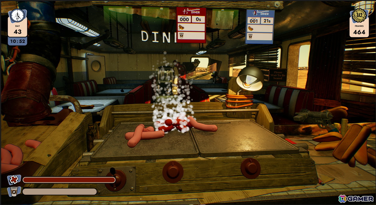 終末世界が舞台のホットドッグ屋経営シム「Doomsday Diner」の体験版がSteamにて公開！ときにはならずものを“始末”しながらお店を経営しようの画像