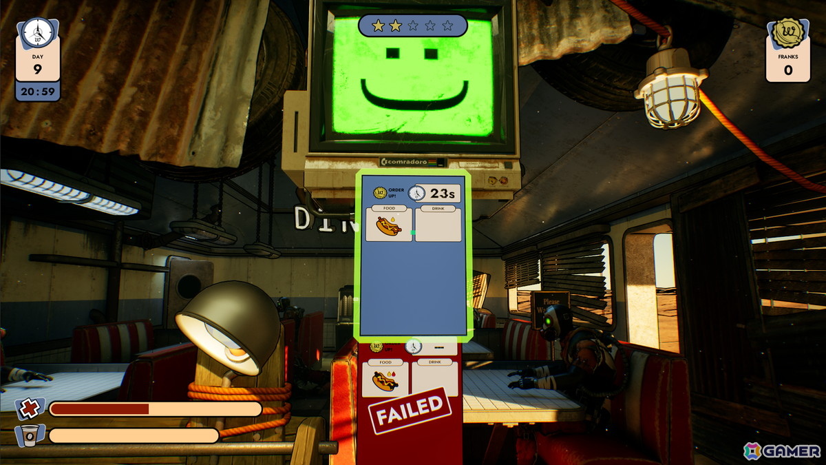 終末世界が舞台のホットドッグ屋経営シム「Doomsday Diner」の体験版がSteamにて公開！ときにはならずものを“始末”しながらお店を経営しようの画像7